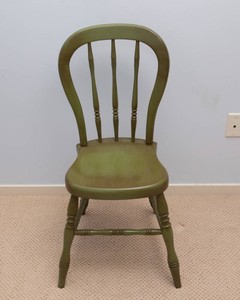 Vintage Till City Chair Co. Green Chair