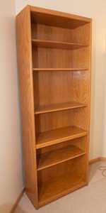 Wooden Bookshelf