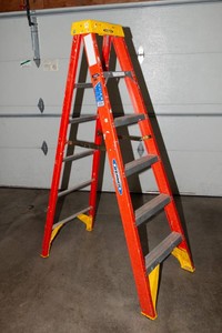 Werner 6 Step Ladder  300 lb. Capacity