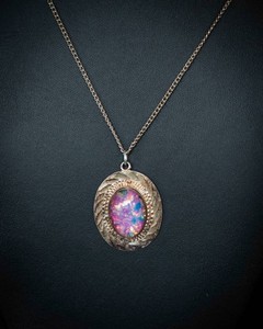 Mexican Opal Necklace  24