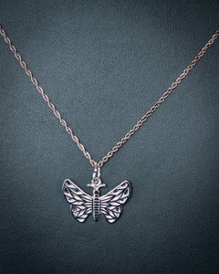 Sterling Silver Butterfly Necklace