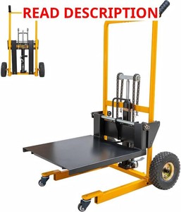 $380 Foldable Hydraulic Lift Stacker 450lbs