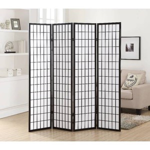 $102 Roundhill Hoceima Shoji 4-panel Divider
