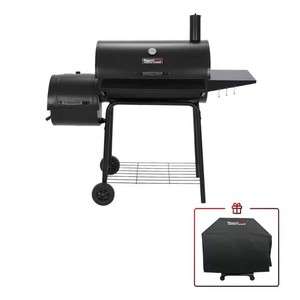 $169 Charcoal Grill with Offset Smoker  Cover