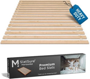 $160 Meliusly SlatSure King Bed Slats 0.6 Thick