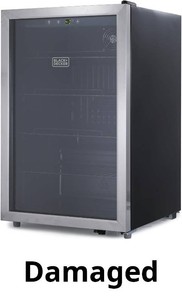 $368 BLACKDECKER Beverage Cooler BDB44LS