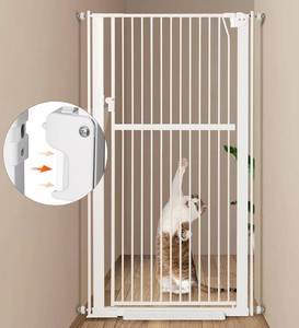 59 Extra Tall Pet Gate with Walk Thru Door