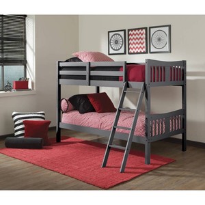 $179 Storkcraft Caribou Bunk Bed - Espresso Box a
