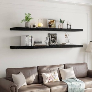$199 60-Inch Floating Shelves, Set of 2