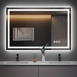 $240 Amorho 50x36 LED Mirror, FrontBacklight