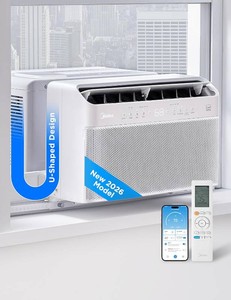 $349 Midea 6,000 BTU U-Shaped Window AC