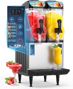 $799 GSEICE 8Gal Slushy Machine, 2 Tanks 5-in-1