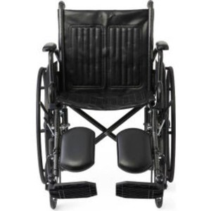 $186 Medline K1 Basic Wheelchair with Swing Back