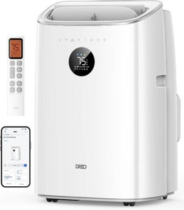 $390 DREO Portable AC 318S, 8000 BTU Smart Unit