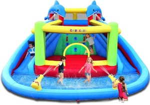 $297 Inflatable Water Slide with Bounce House