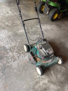5.5hp self propelled mower