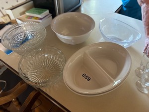 Assortment of dishware