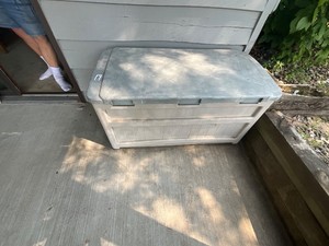 Patio storage box
