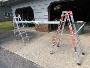 Little giant ladder system and accessories