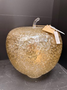 Uttermost Golden Mercury Glass Decorative Apple Sculpture