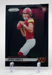 Jayden Daniels 2024 Prizm Base Rookie Football Card No. 347