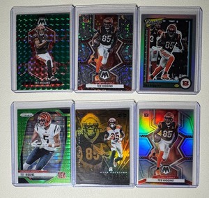 Tee Higgins 6-Card ParallelRookie Football Card Lot
