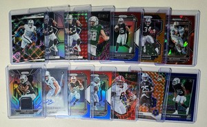 Las Vegas Raiders 14-Card SwatchParallel Football Card Lot