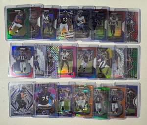 Baltimore Ravens 23-Card Parallel Football Card Lot
