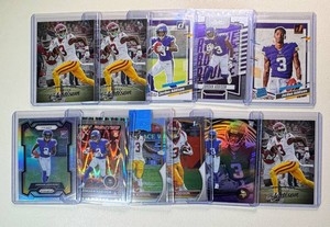 Jordan Addison 11-Card Minnesota Vikings Rookie Football Card Lot