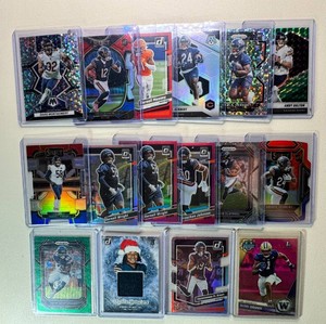 Chicago Bears NumberedParallel 16-Card Football Card Lot