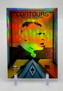 Brock Lesnar 2022 Phoenix Contours Minnesota Vikings Football Card No. CT-9