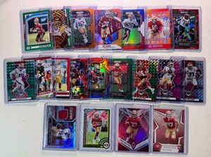 San Francisco 49ers 20-Card ParallelNumbered Football Card Lot (Nick Bosa RC)