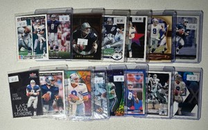Troy Aikman 15-Card Football Card Lot