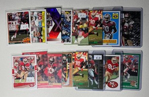 Jerry Rice 16-Card Football Card Lot