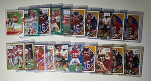 Joe Montana 20-Card Football Card Lot
