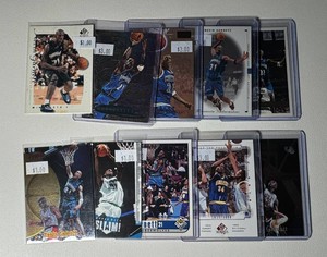 Kevin Garnett 10-Card Minnesota Timberwolves Basketball Card Lot