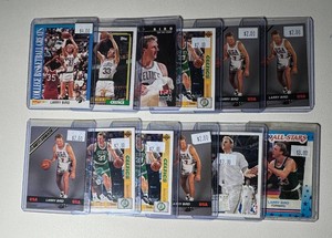 Larry Bird 12-Card Basketball Card Lot