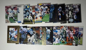 Barry Sanders 21-Card Football Card Lot