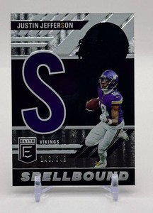 Justin Jefferson 2023 Donruss Elite Spellbound S 146349 Minnesota Vikings Football Card No. SB-JJ7