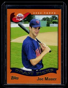Joe Mauer RC 2002 Topps #622 Rookie Minnesota Twins Baseball Card