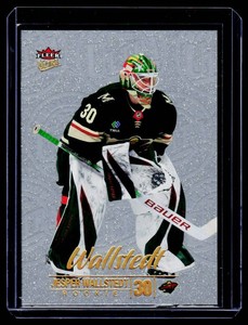 Jesper Wallstedt RC Medallions 2024-25 Fleer Iltra #M-16 Rookie Minnesota Wild Hockey Card