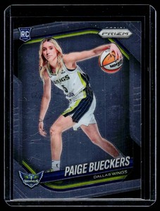 Paige Bueckers RC Variation SP 2025 WNBA Prizm #147 Rookie Basketball Card