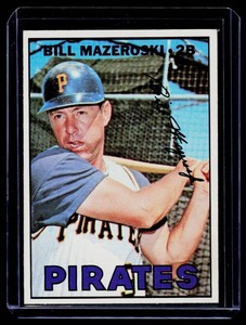 Bill Mazeroski 1967 Topps #510 Vintage Baseball Card