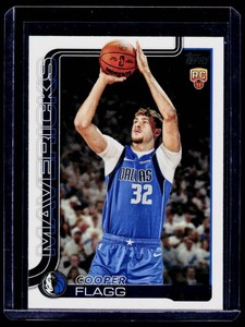 Cooper Flagg RC 2025 Topps Flagship #201 Rookie Basketball Card