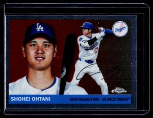 Shohei Ohtani 2025 Topps Chrome #17 Baseball Card