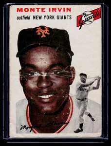 Monte Irvin 1954 Topps #3 Vintage Baseball Card