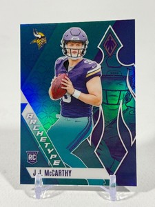 JJ McCarthy Case Hit RC 2024 Phoenix Archetype #A-JMY Rookie Minnesota Vikings Football Card