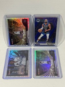 Mike Conley 85 and 3 Anthony Edwards Basketball Card Lot - Minnesota Timberwolves