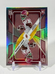 Jordan Addison RC 2023 Donruss Elite Rookie On Deck #RD-7 Football Card