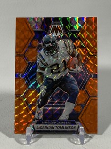 LaDainian Tomlinson 199 Orange Mosaic 2023 #134 Football Card